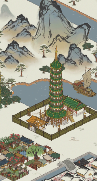 江南百景图琉璃塔派谁