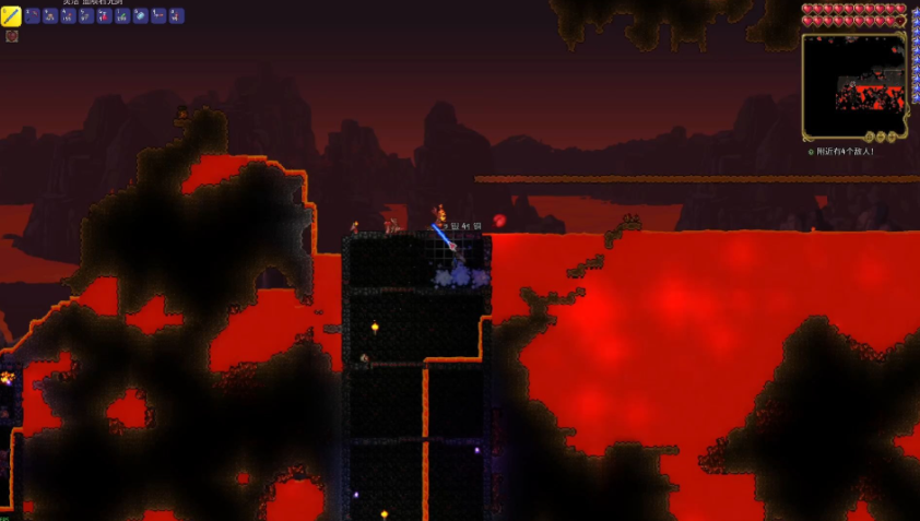 泰拉瑞亚地狱场景在哪