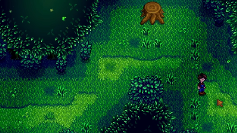 星露谷物语神秘森林怎么进去