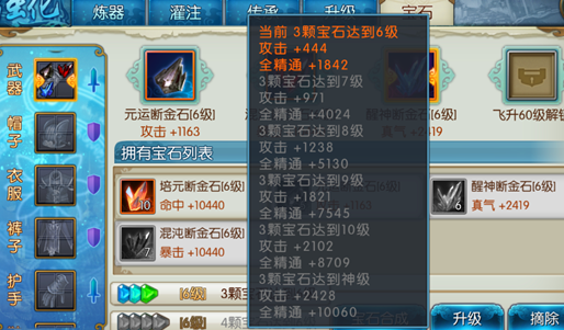 诛仙手游元宝用在哪里提升最大