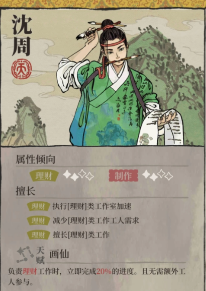 江南百景图沈周带什么好
