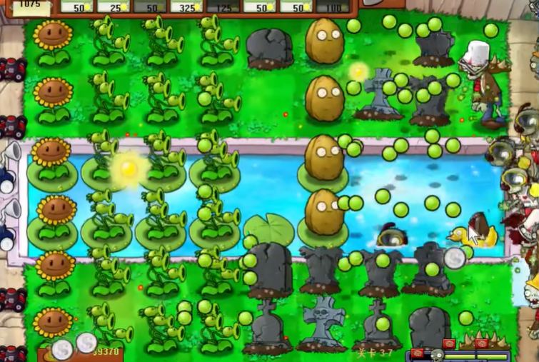 植物大战僵尸95版3-7怎么过