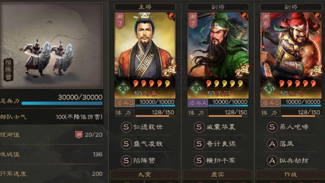 三国志战略版将领如何搭配