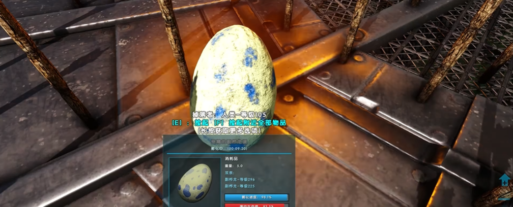 方舟生存进化龙蛋怎么孵化