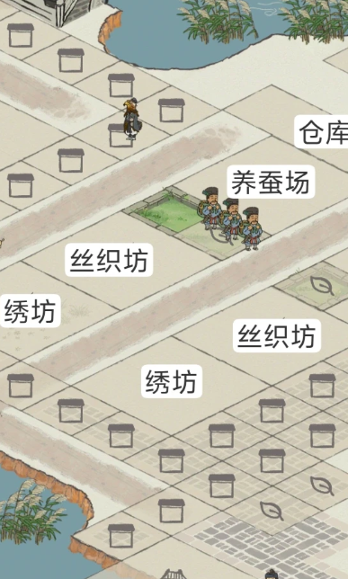 江南百景图绣坊放哪里