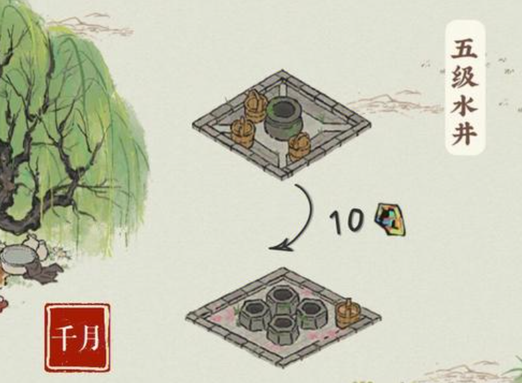 江南百景图水井在哪