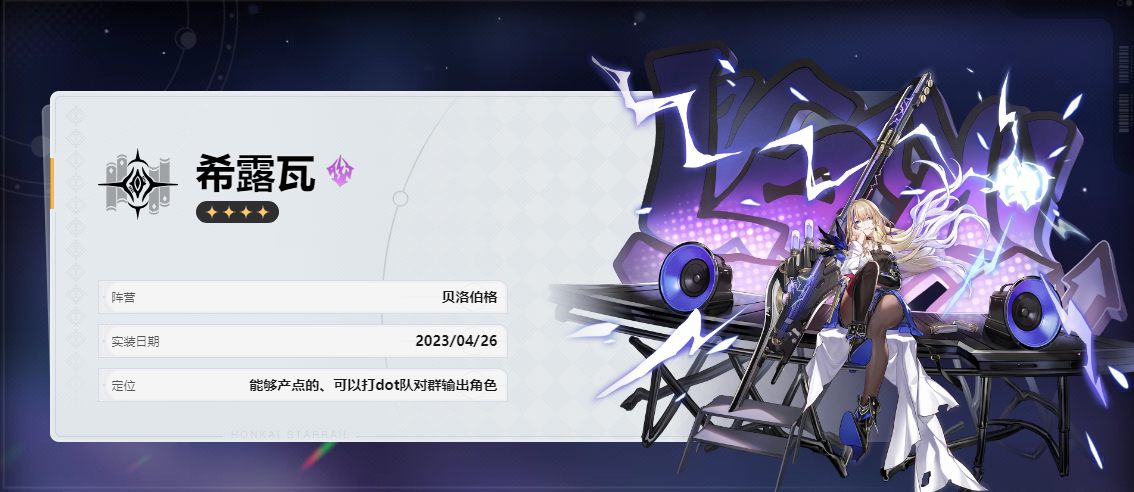 崩坏星穹铁道希露瓦怎么样 崩坏星穹铁道希露瓦怎么样