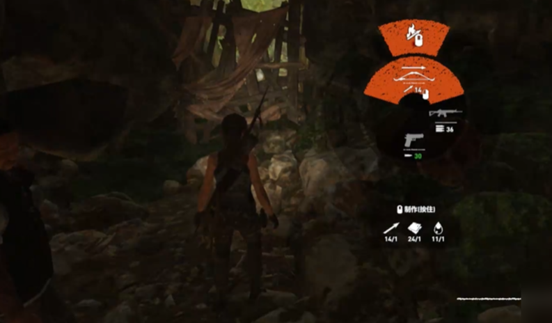 古墓丽影木头板门怎么破坏