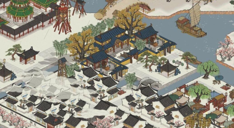 江南百景图土地宫在哪建
