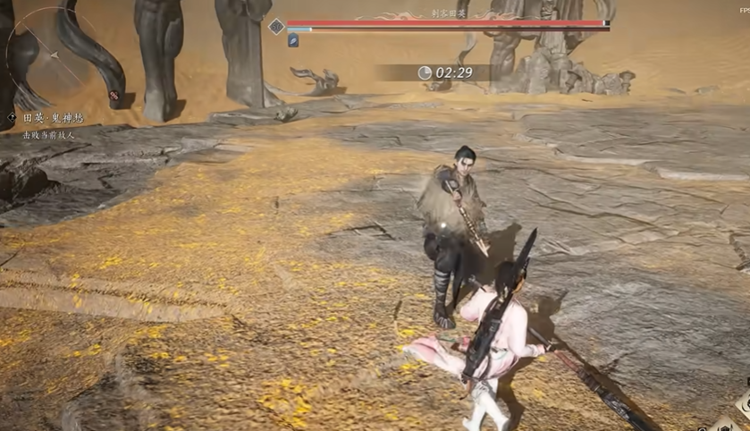 燕云十六声终卷田英怎么打