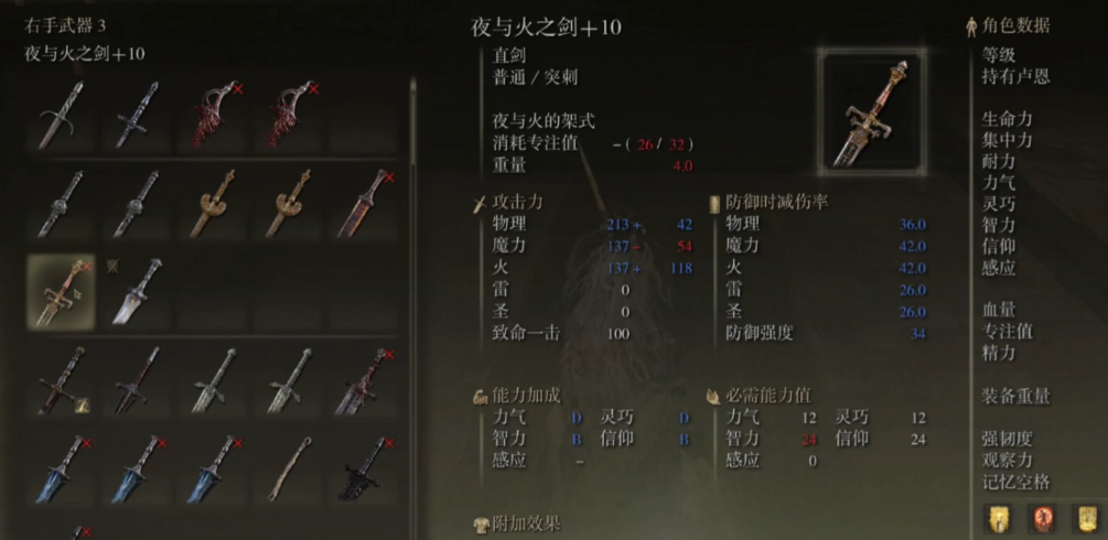 艾尔登法环200级智信怎么加点