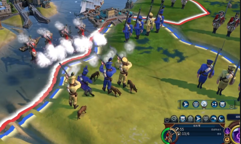 文明6英国红衫军怎么出