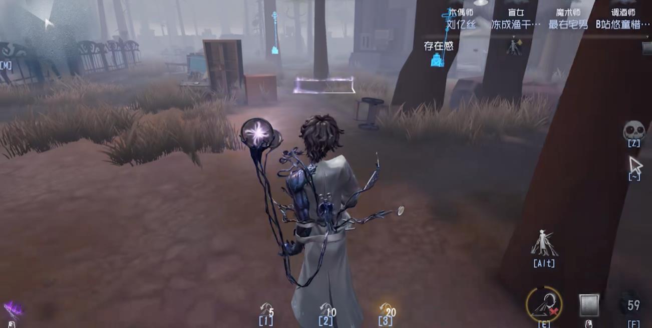 第五人格蜘蛛宿伞怎么打