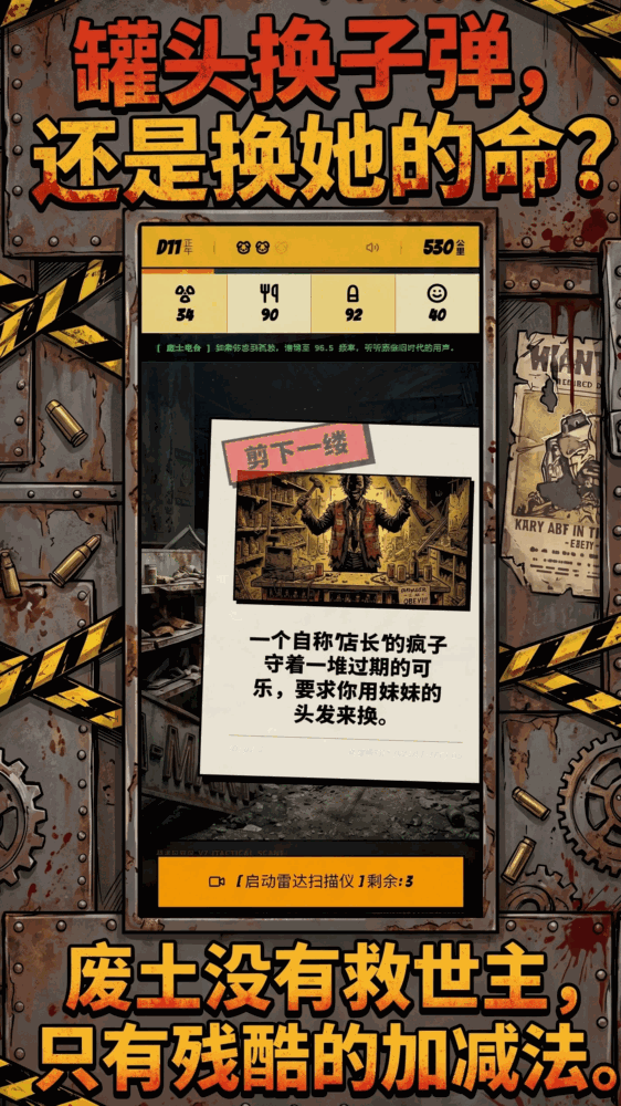 废土带妹妹逃亡截图2