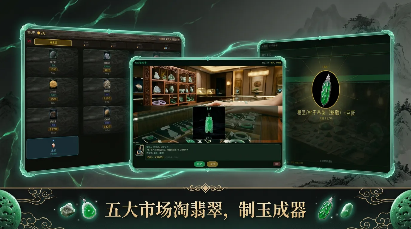 翡翠传奇赌石人生模拟
