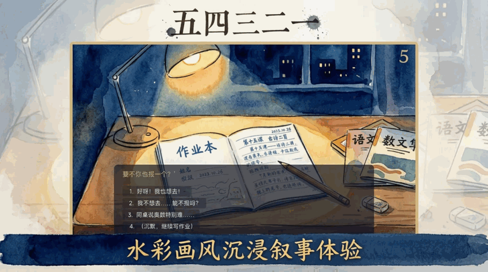 五四三二一