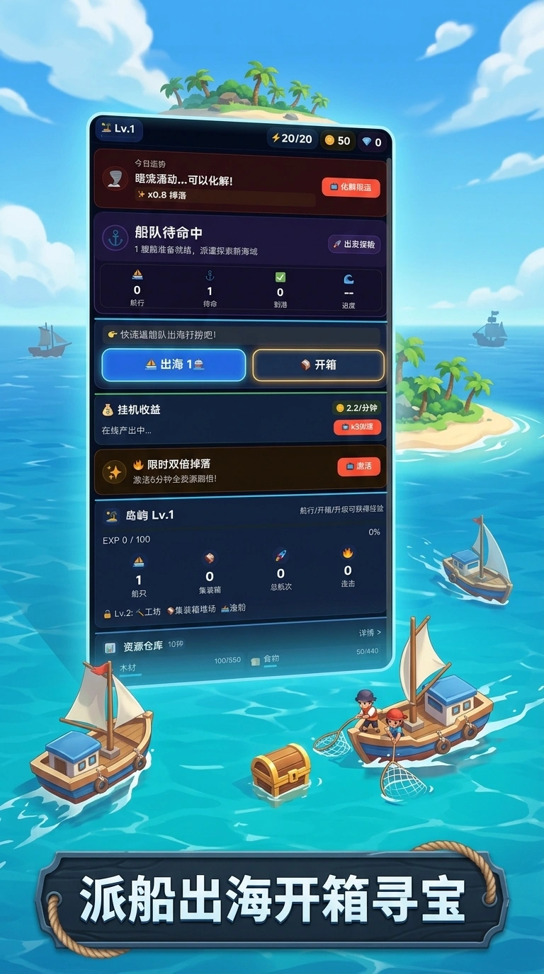漂箱岛截图1