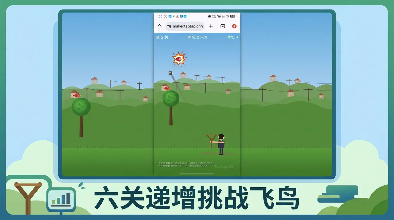 弹弓打鸟