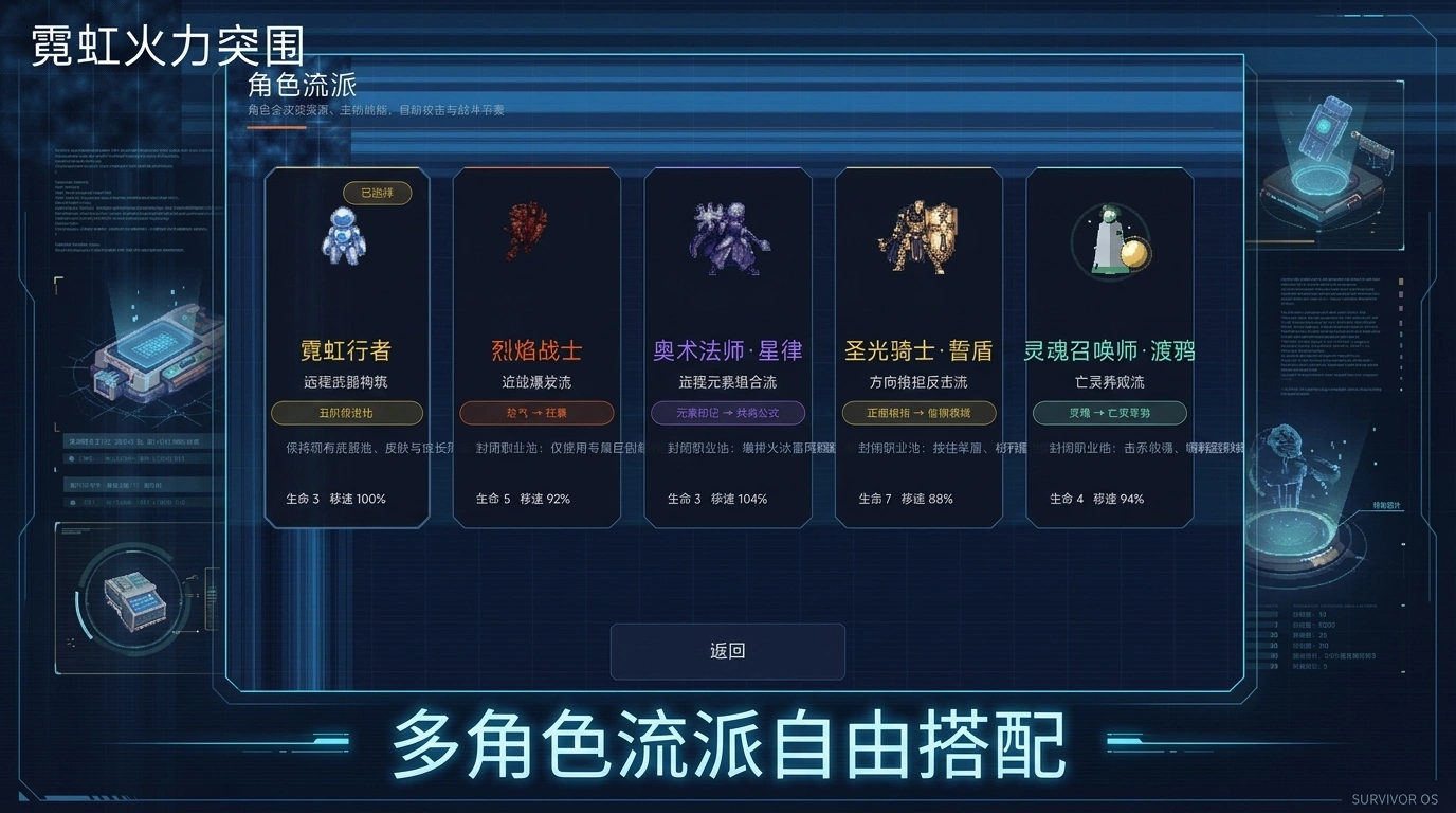 霓虹火力突围截图1