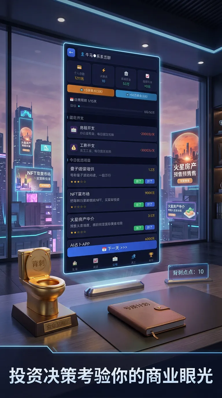 亏成首富从背刺开始截图1
