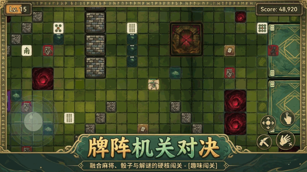 雀跃诡局胡牌斩魔录截图1