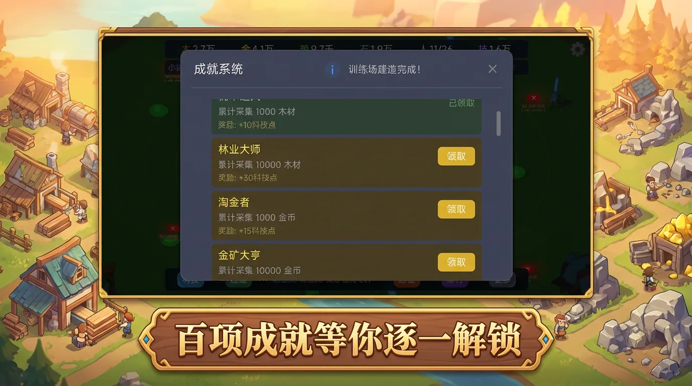 村庄崛起放置挂机截图3