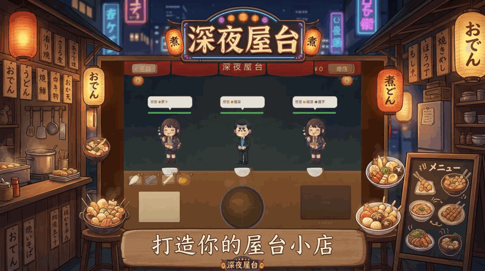 深夜屋台截图3