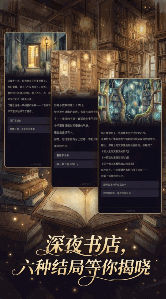 深夜书店截图1