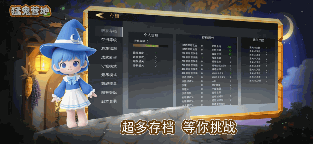 猛鬼营地躺平发育截图3
