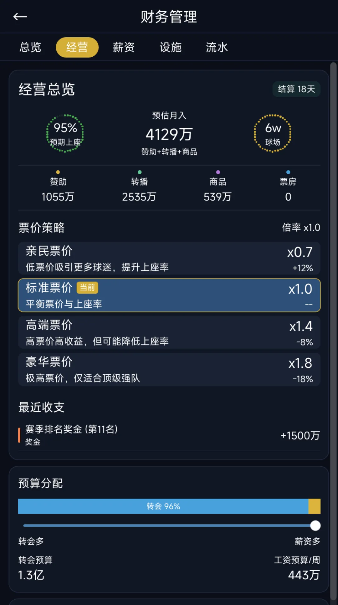 足球经理冠军之路截图3
