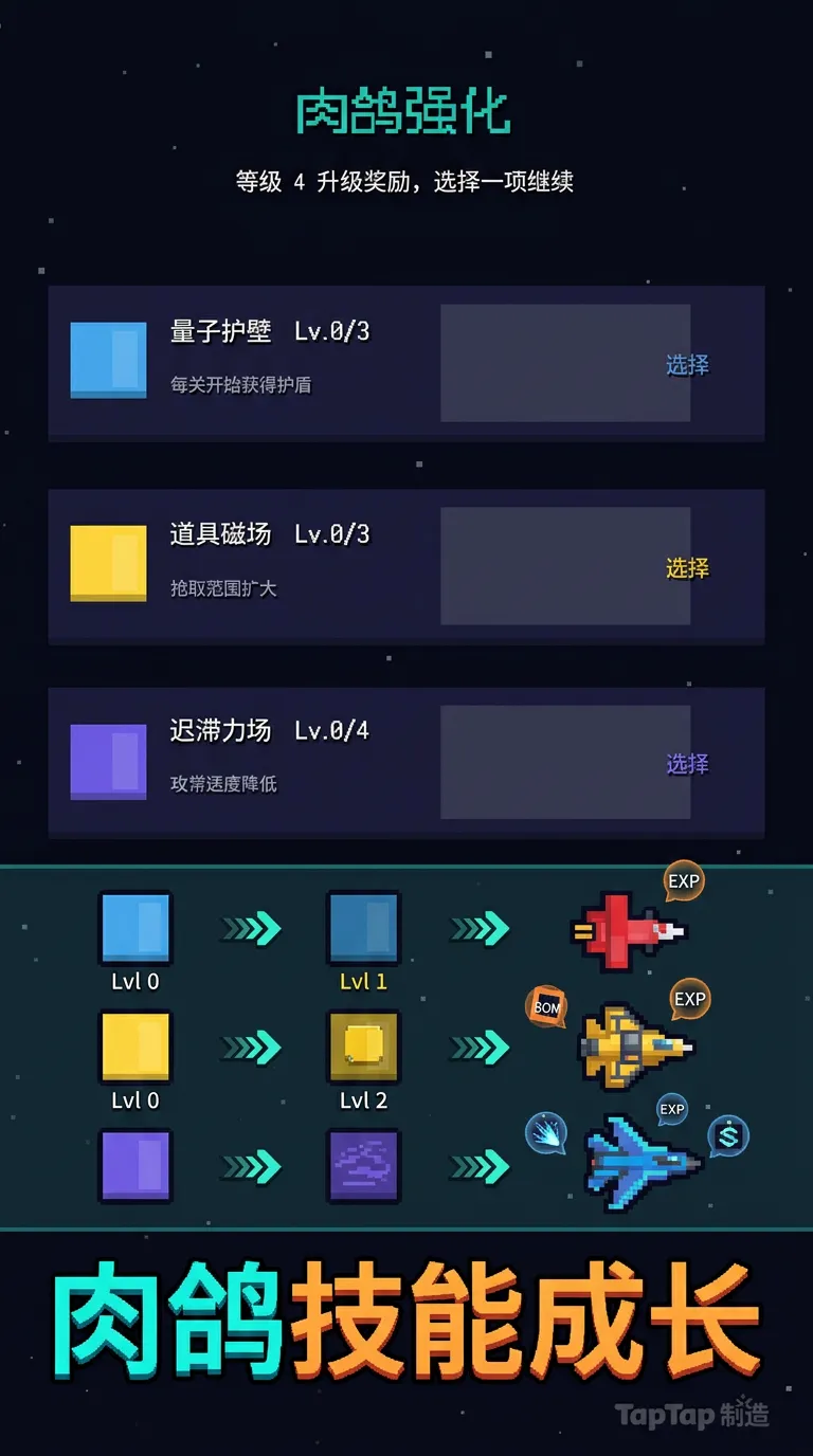 像素肉鸽空战截图2