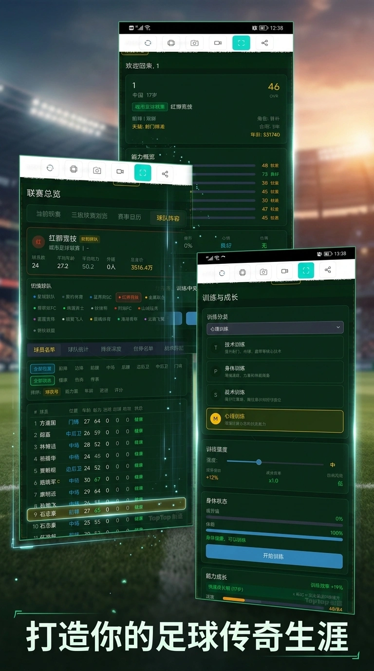 足球模拟人生截图2