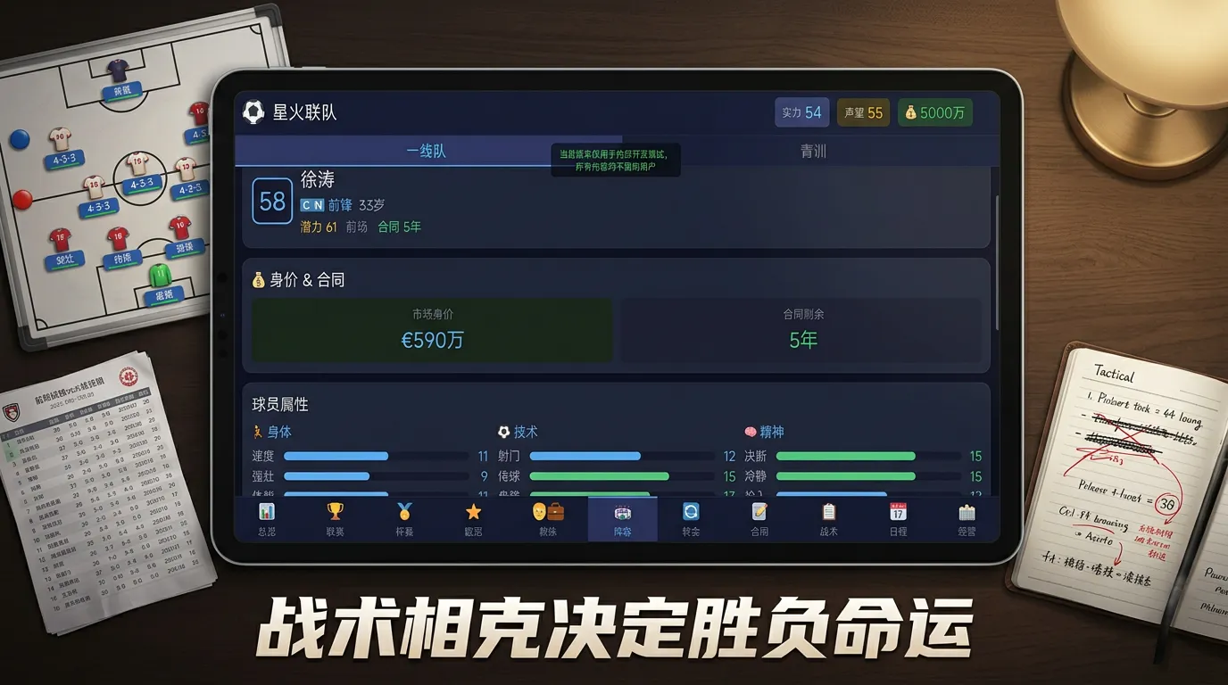 我有一个足球俱乐部