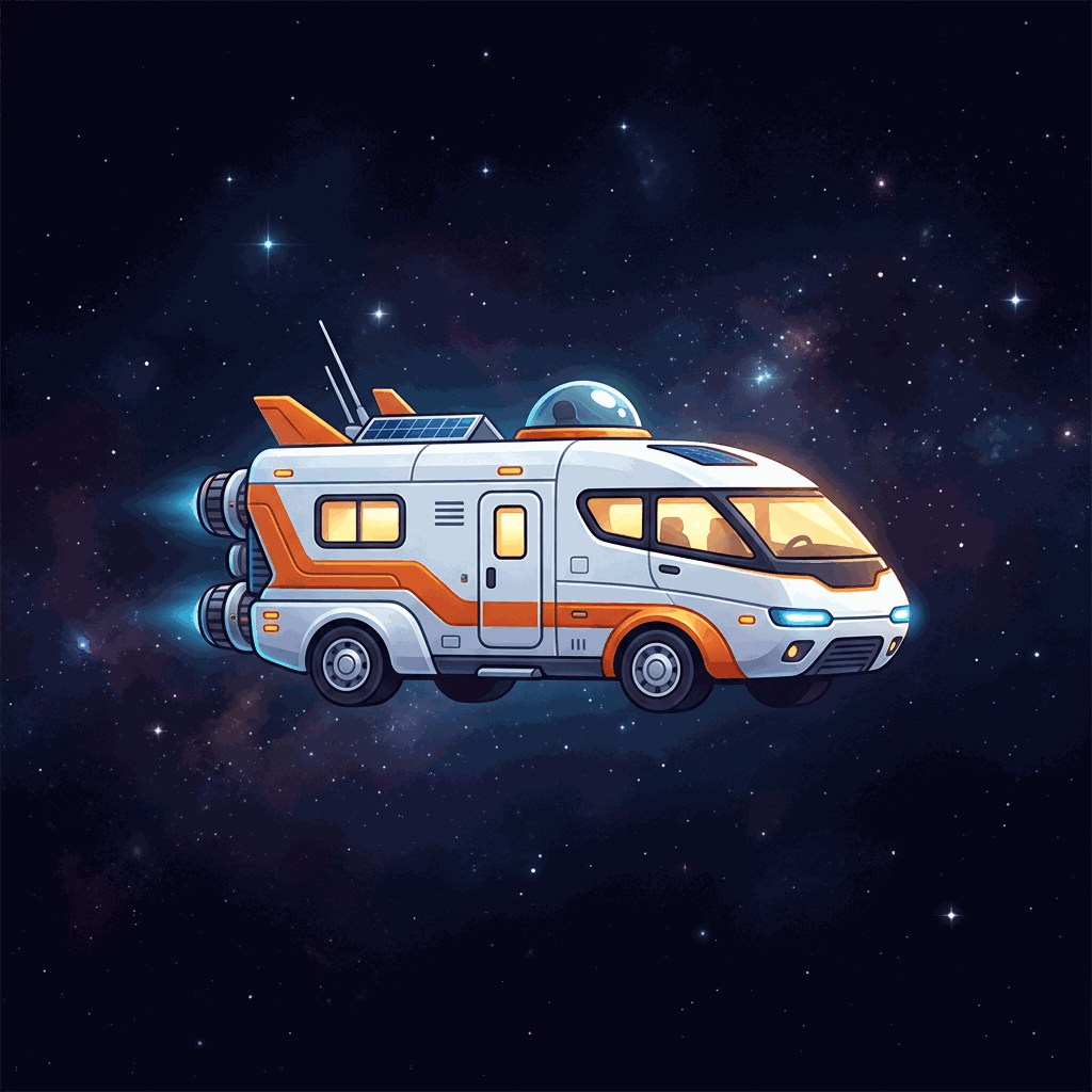 9分钟的星际房车旅行