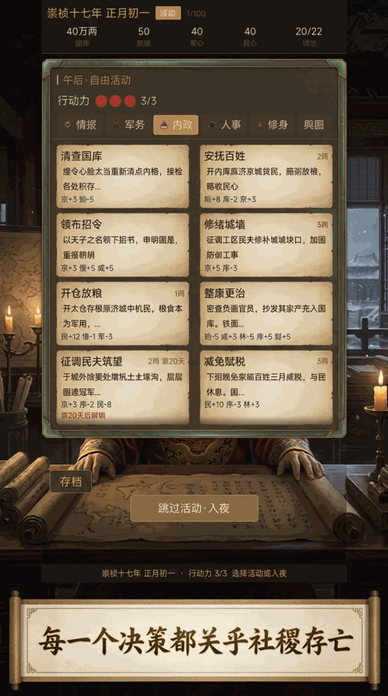 崇祯明末之殇