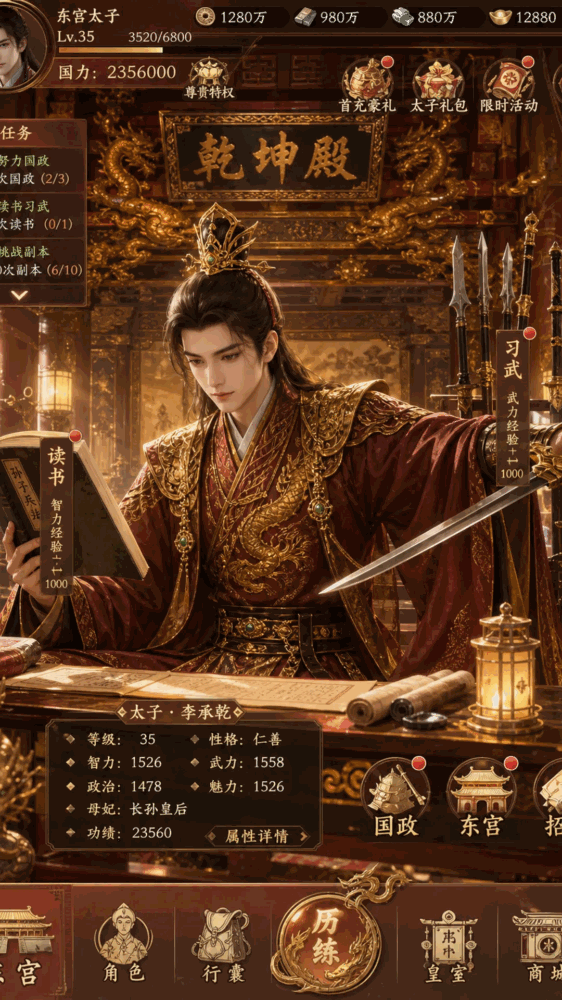 王朝太子养成