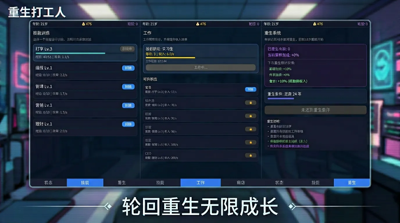重生打工人截图2