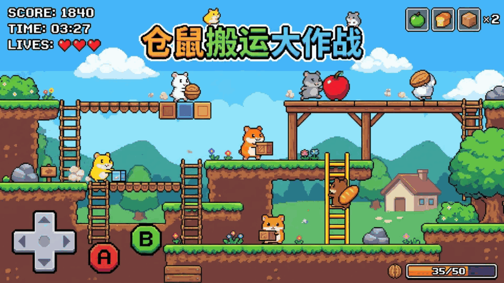 仓鼠搬运大作战