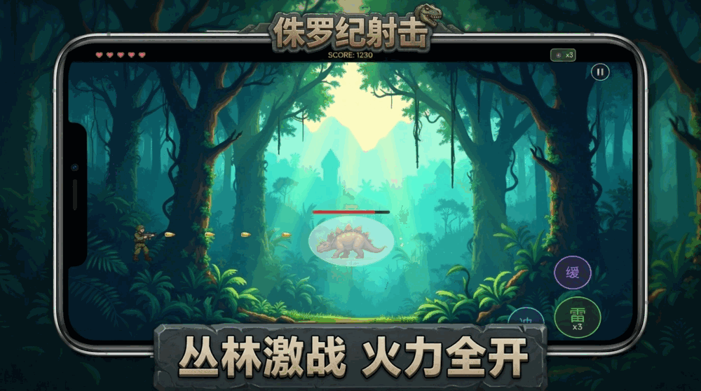 侏罗纪射击截图1
