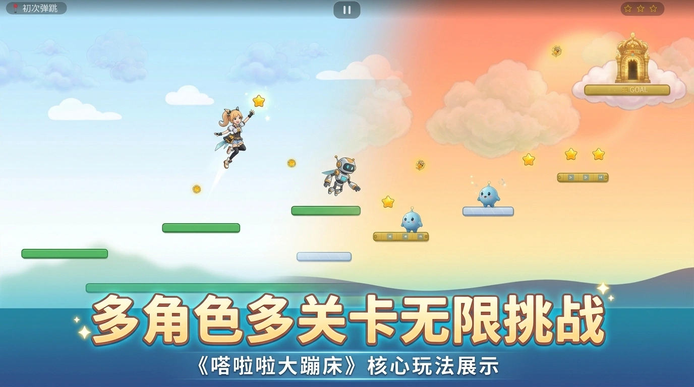 嗒啦啦大蹦床截图2