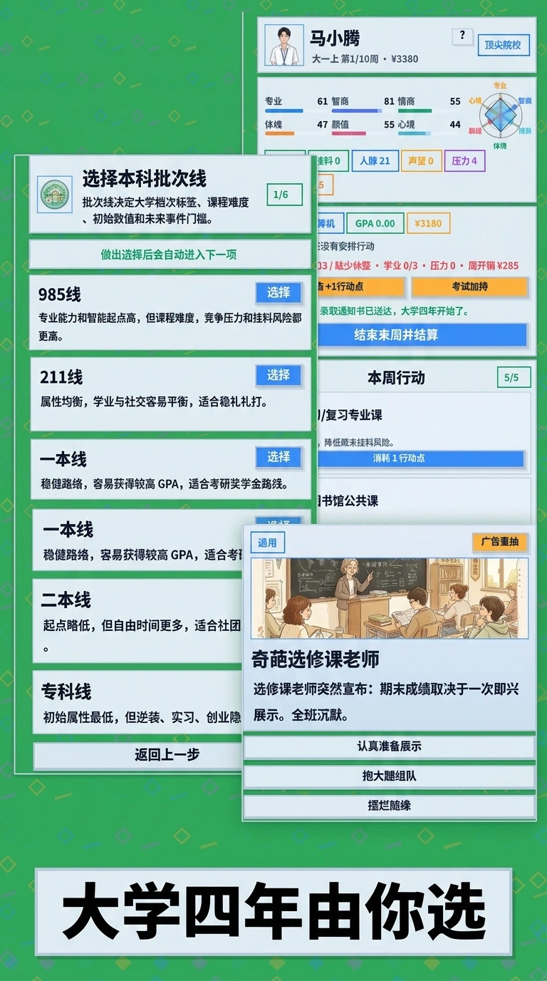 我要上大学了