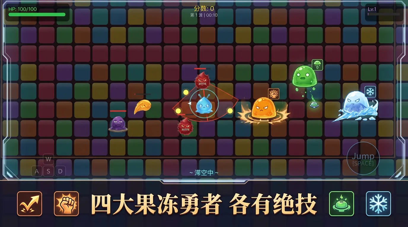 果冻突围截图2