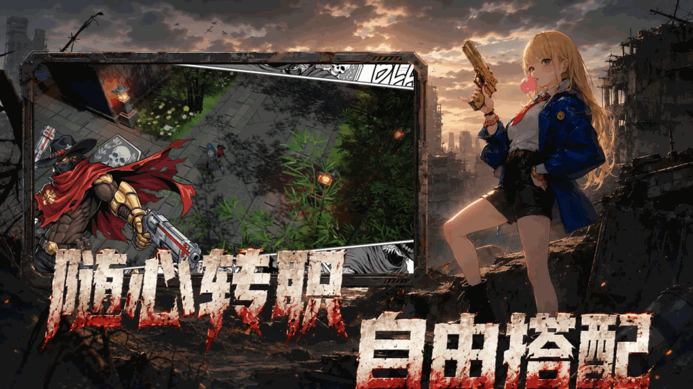 僵尸小队我靠换武器无限变身