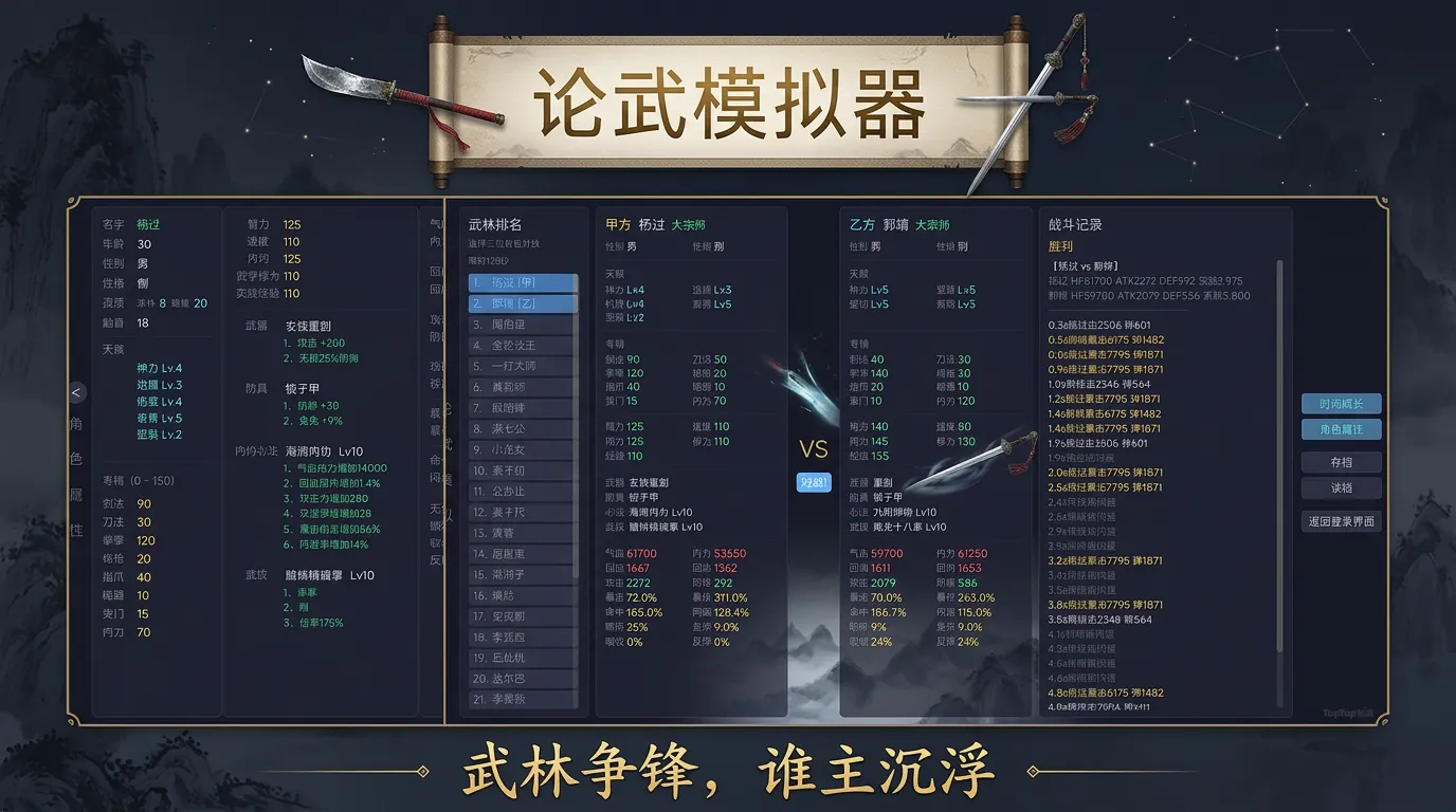 论武模拟器截图1