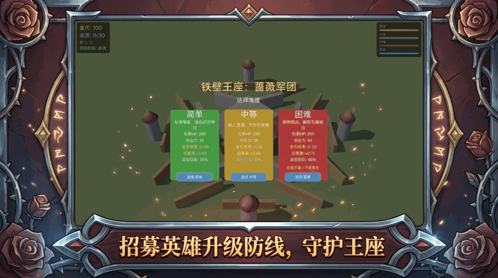 铁壁王座蔷薇军团
