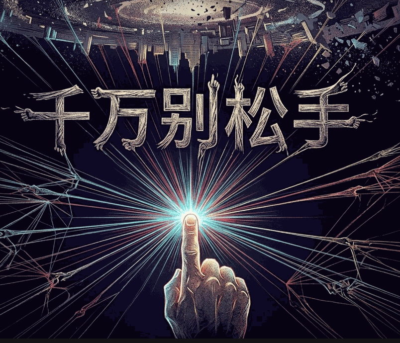 千万别松手