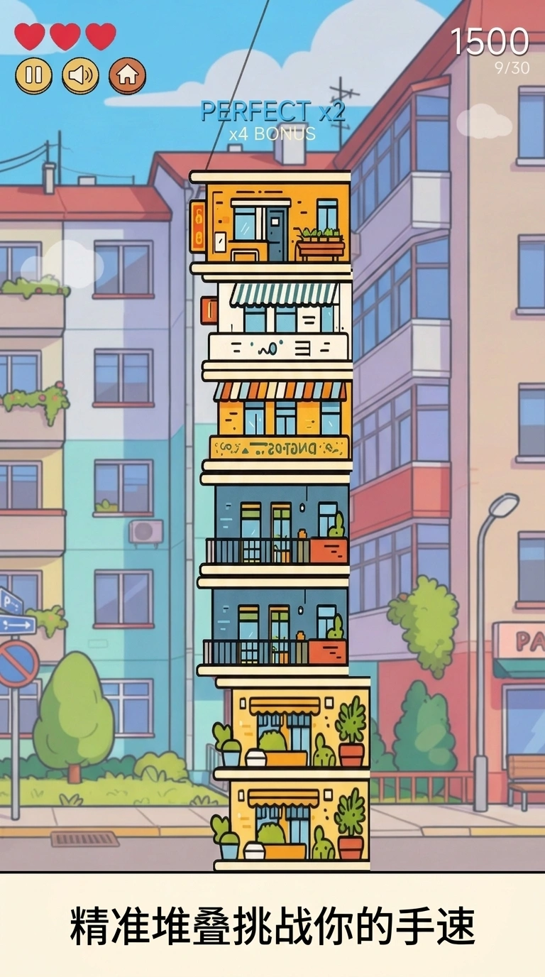 高楼叠叠乐截图1
