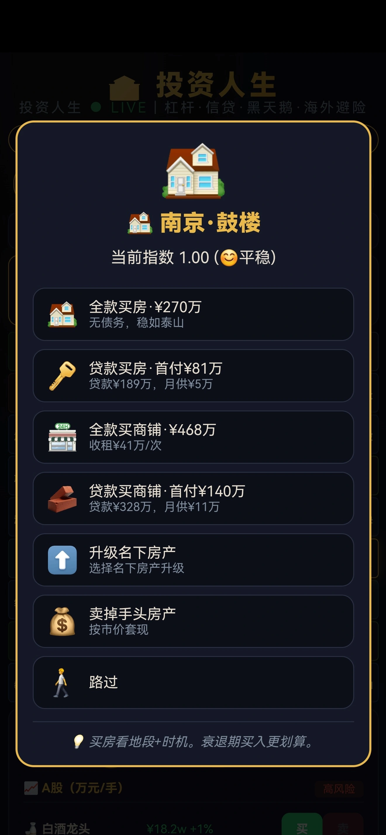 投资人生