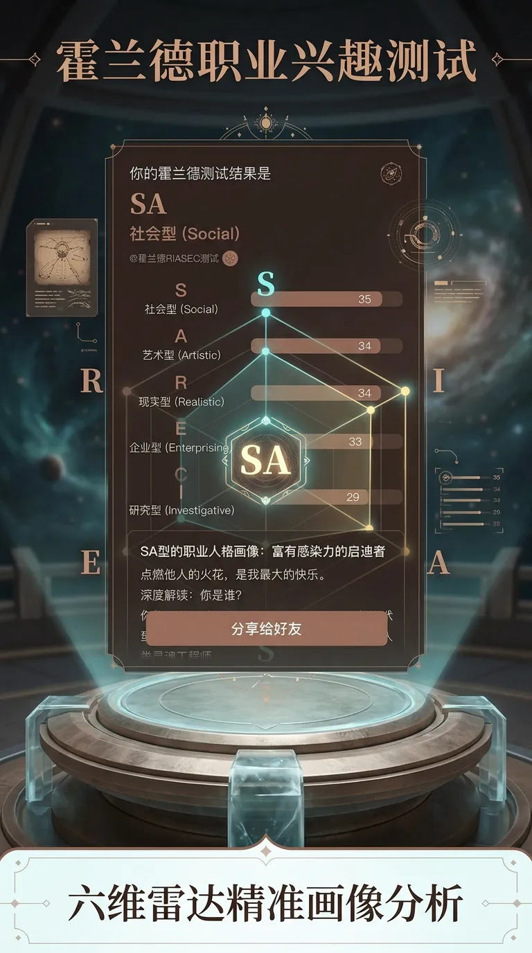 霍兰德职业兴趣测试截图2