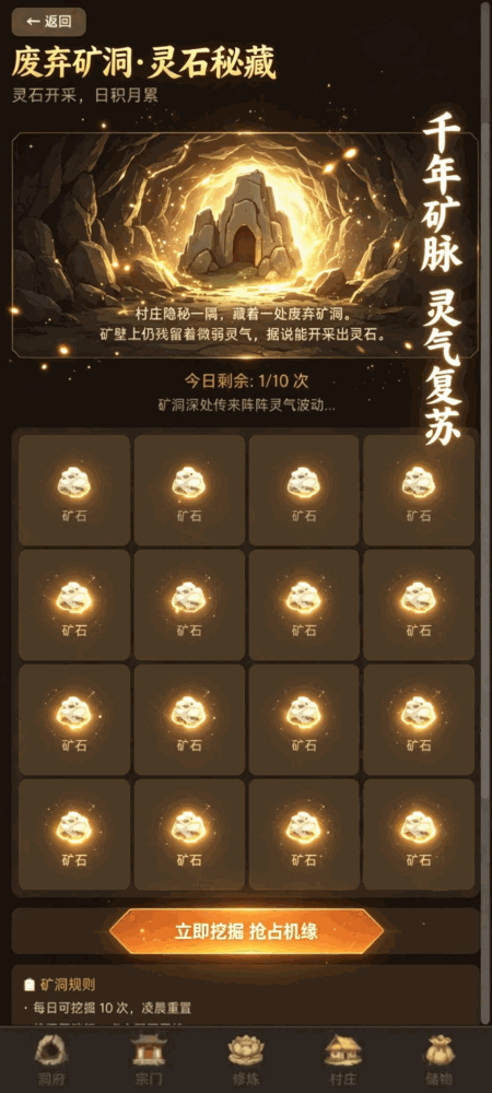 零氪修仙朽骨登天